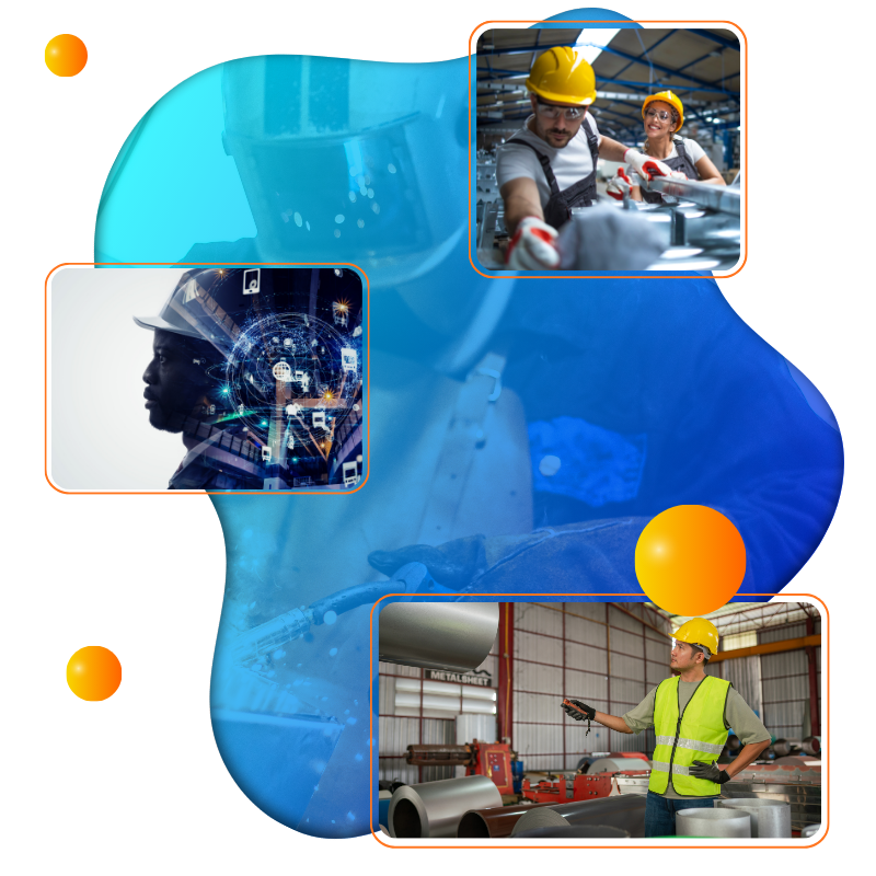Ejemplos de sectores que se benefician del marketing digital industrial: